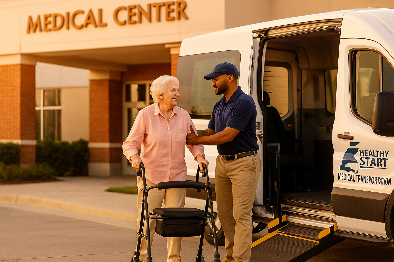 Accessible van assistance